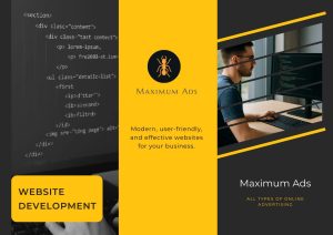Website development (template solutions)